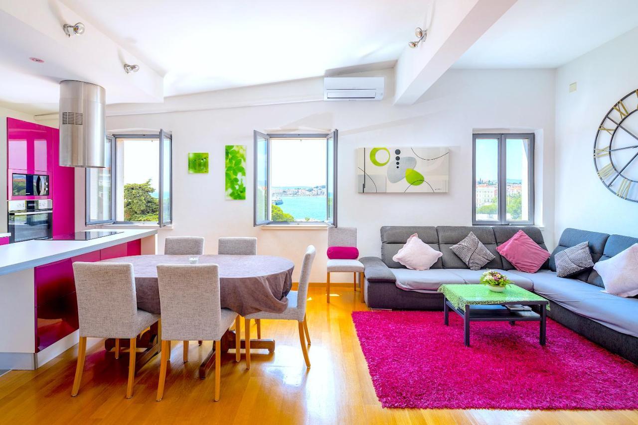 Luxury Apartment Olavia Rooftop Terrace & Seaview Spalato Esterno foto