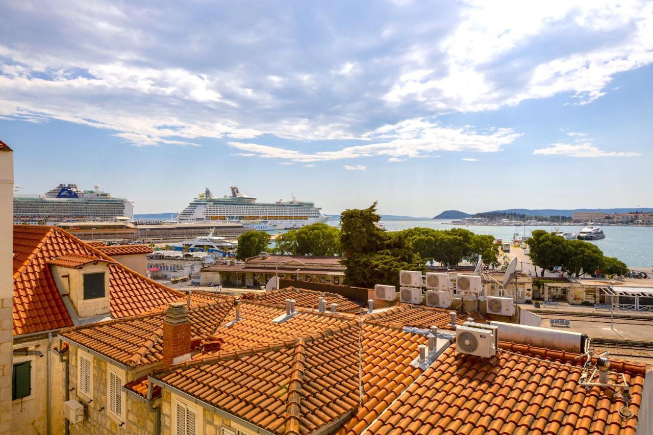 Luxury Apartment Olavia Rooftop Terrace & Seaview Spalato Esterno foto