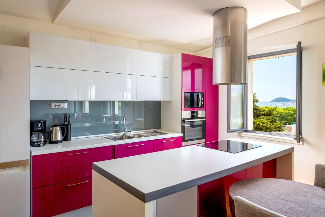 Luxury Apartment Olavia Rooftop Terrace & Seaview Spalato Esterno foto