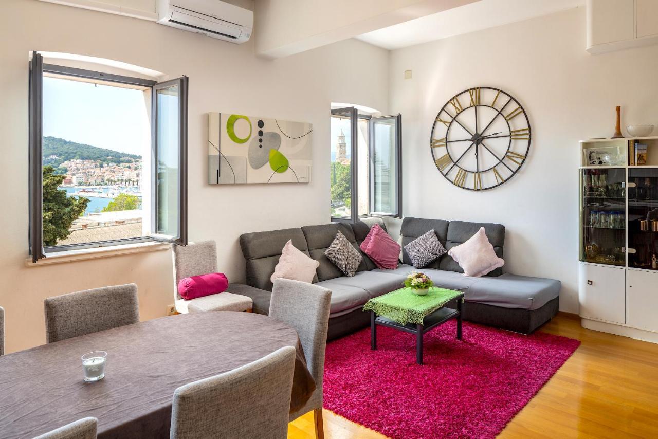 Luxury Apartment Olavia Rooftop Terrace & Seaview Spalato Esterno foto