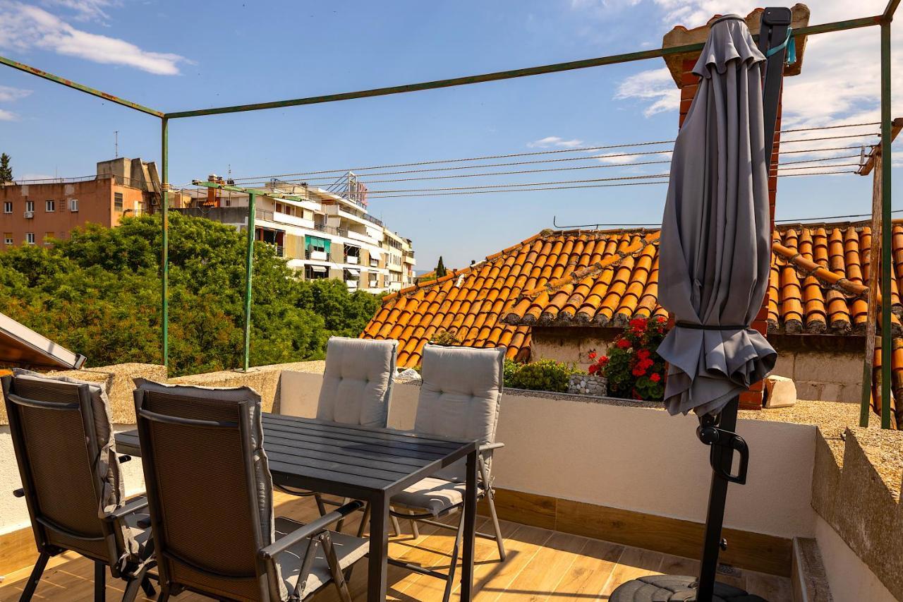 Luxury Apartment Olavia Rooftop Terrace & Seaview Spalato Esterno foto