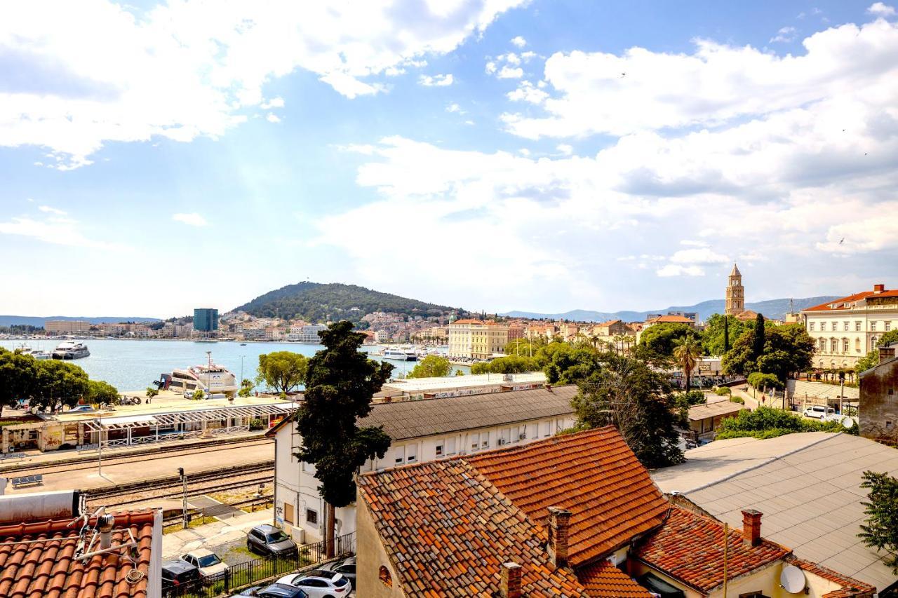 Luxury Apartment Olavia Rooftop Terrace & Seaview Spalato Esterno foto