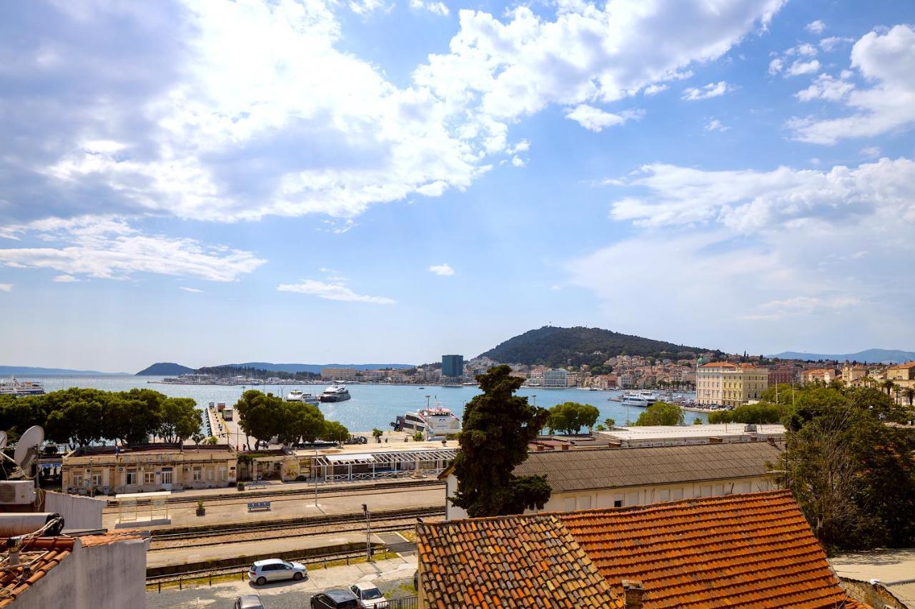 Luxury Apartment Olavia Rooftop Terrace & Seaview Spalato Esterno foto