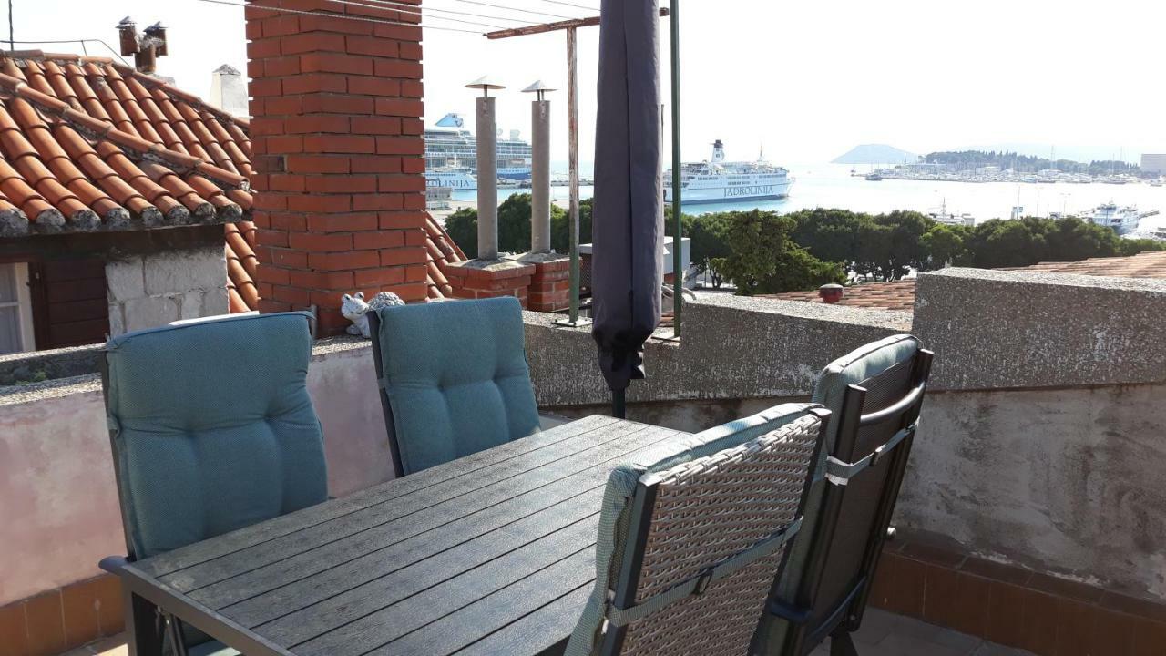 Luxury Apartment Olavia Rooftop Terrace & Seaview Spalato Esterno foto